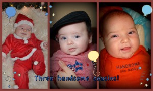 Three handsome cousins!